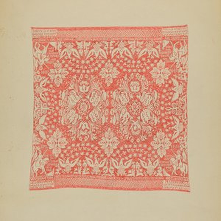 Komplet stołowy: obrus 160 × 220 cm + 4 serwetki